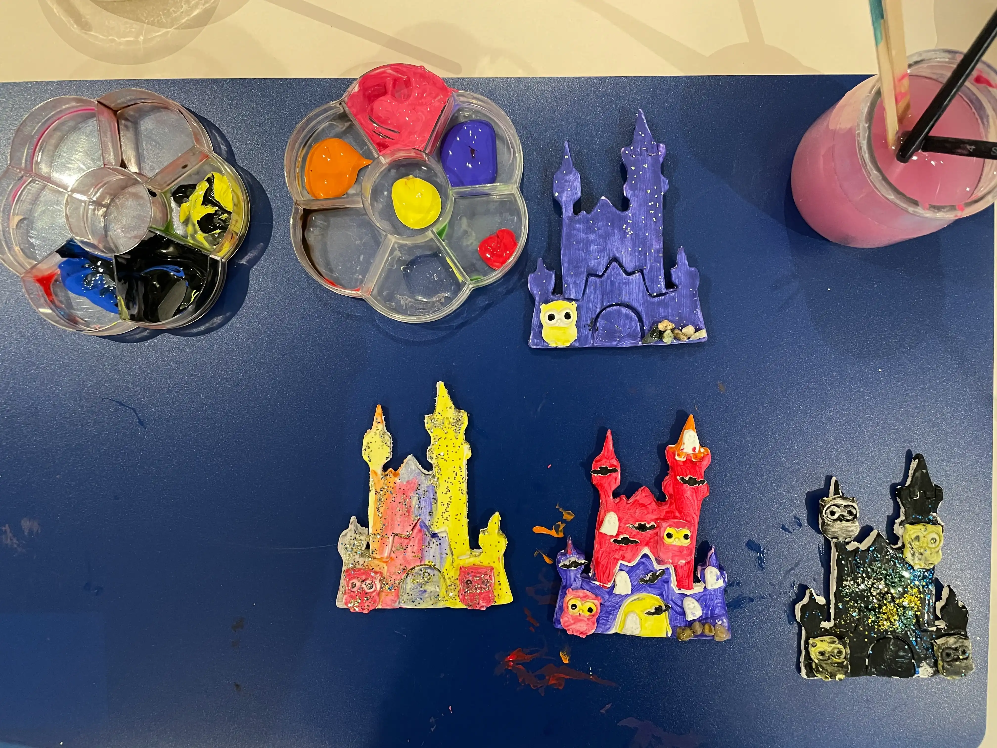 Château & amulettes d'Halloween