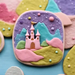 Chateau flottant dans les airs